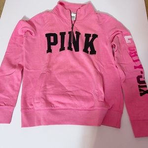 PINK Victoria’s Secret Quarter Zip Pullover S